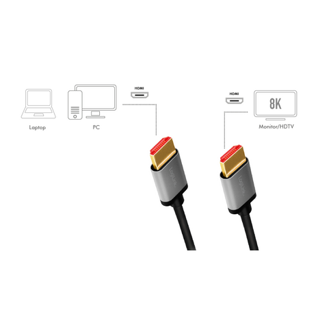 HDMI 3.00m 8K/60Hz LogiLink