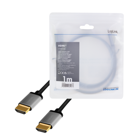 HDMI 1.00m 4K/60Hz LogiLink