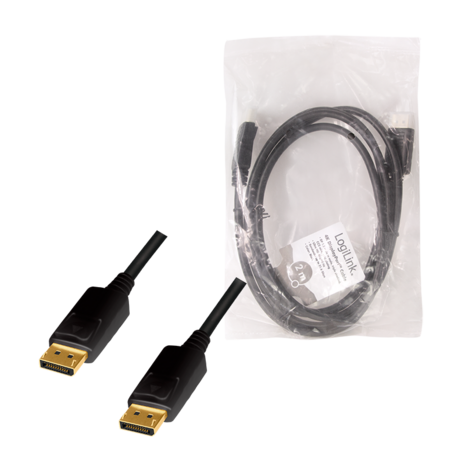 DisplayPort 1.2 2.00m 4K/60Hz LogiLink