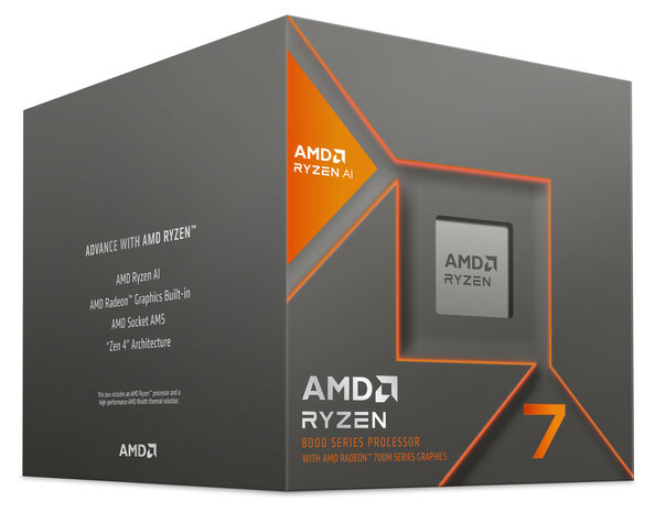 AM5 AMD Ryzen 7 8700G 65W 5.1GHz 24MB BOX incl. Cooler