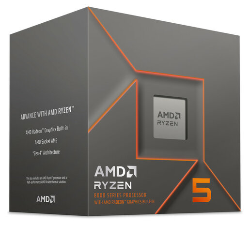 AM5 AMD Ryzen 5 8500G 65W 5.0GHz 22MB BOX incl. Cooler