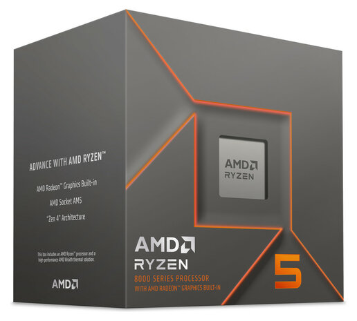 AM5 AMD Ryzen 5 8600G 65W 5.0GHz 22MB BOX incl. Cooler