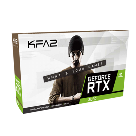 3050 KFA2 RTX EX 1-Click OC 6GB/3xDP/HDMI