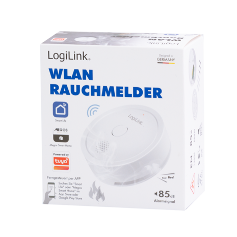 LogiLink Rookmelder - WiFi Smart, Tuya compatibel