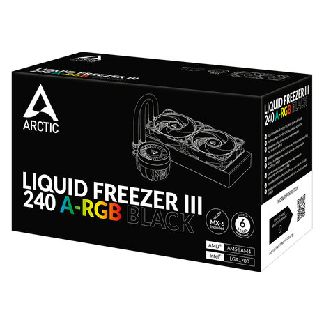 Arctic Liquid Freezer III - 240 A-RGB Waterkoeling