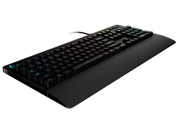 KB Logitech-G G213 Prodigy RGB Gaming Zwart bedraad Ret