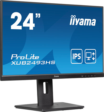 24" Iiyama ProLite XUB2493HS-B6 FHD/DP/HDMI/IPS