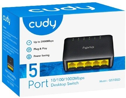 Cudy 5 Poort 1Gbps