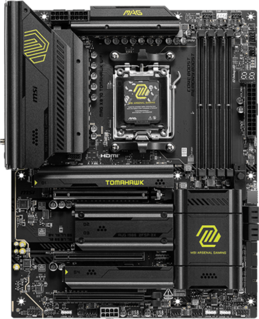 MSI AM5 X870 MAG TOMAHAWK WIFI - DDR5/4xM.2/HDMI/ATX