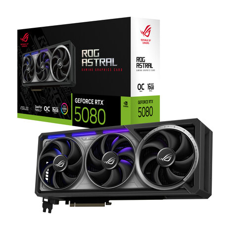 5080 ASUS ROG Astral RTX GAMING OC 16GB/3xDP/2xHDMI