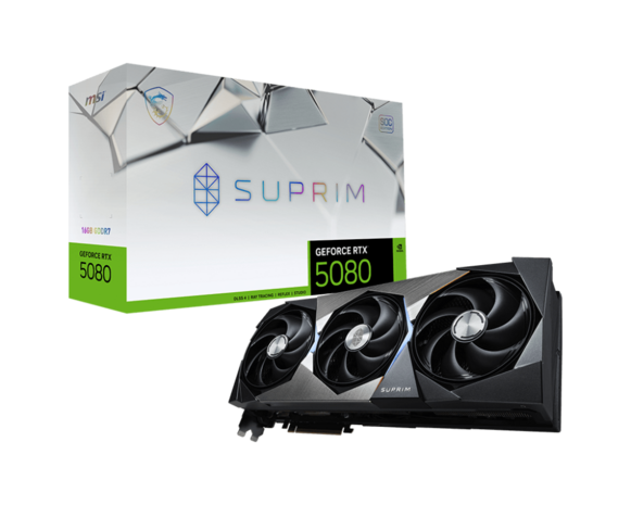 5080 MSI RTX SUPRIM SOC 16GB/3xDP/HDMI