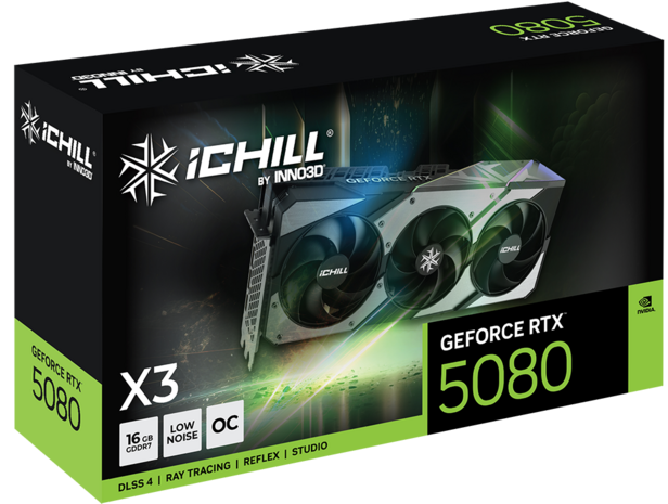 5080 Inno3D RTX iCHILL X3 16GB/3xDP/HDMI