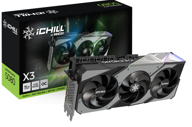 5080 Inno3D RTX iCHILL X3 16GB/3xDP/HDMI