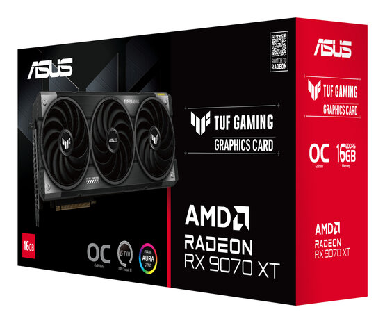 9070XT ASUS TUF Gaming RX OC 16GB/3xDP/1xHDMI