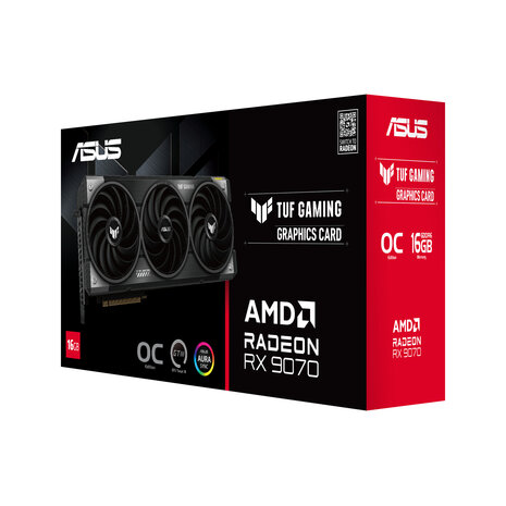 9070 ASUS TUF Gaming RX OC 16GB/3xDP/1xHDMI