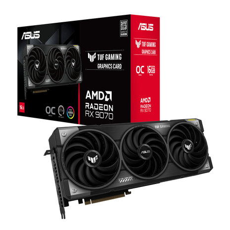 9070 ASUS TUF Gaming RX OC 16GB/3xDP/1xHDMI