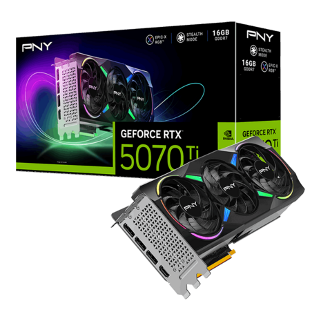 5070Ti PNY RTX ARGB EPIC-X RGB OC 16GB/3xDP/HDMI