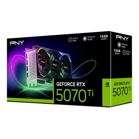 5070Ti PNY RTX ARGB EPIC-X RGB OC 16GB/3xDP/HDMI