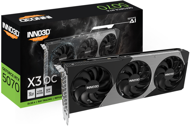 5070 Inno3D RTX X3 12GB/3xDP/HDMI