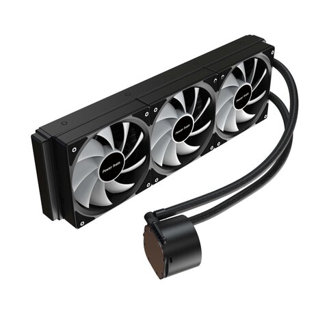 Power Train Rogue 360 ARGB Waterkoeling -AMD-Intel Zwart
