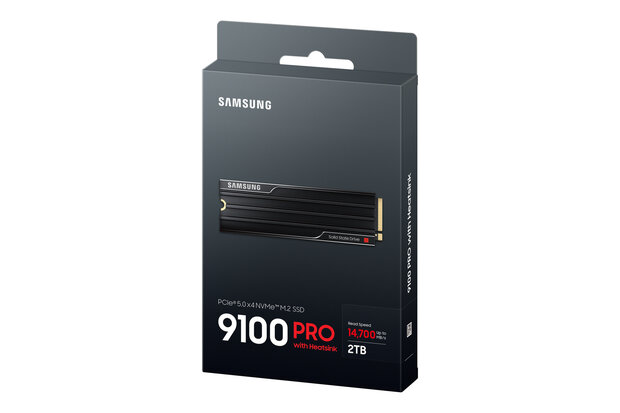2TB M.2 PCIe NVMe2.0 Samsung 9100 Pro 14700/13300 Heatsi