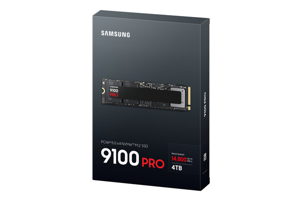 4TB M.2 PCIe NVMe2.0 Samsung 9100 Pro TLC/14800/13400