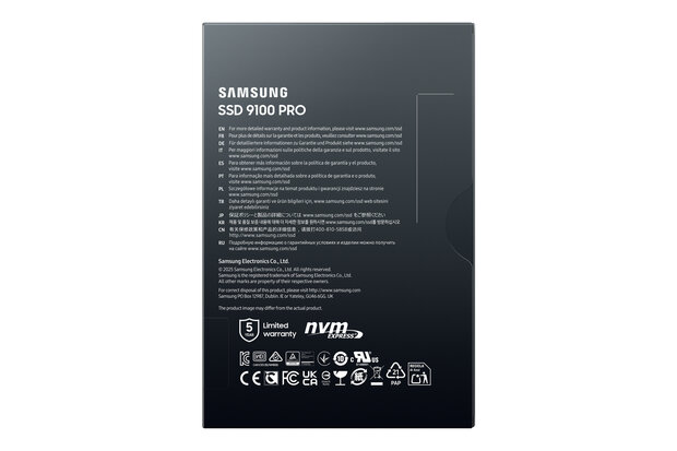 4TB M.2 PCIe NVMe2.0 Samsung 9100 Pro TLC/14800/13400