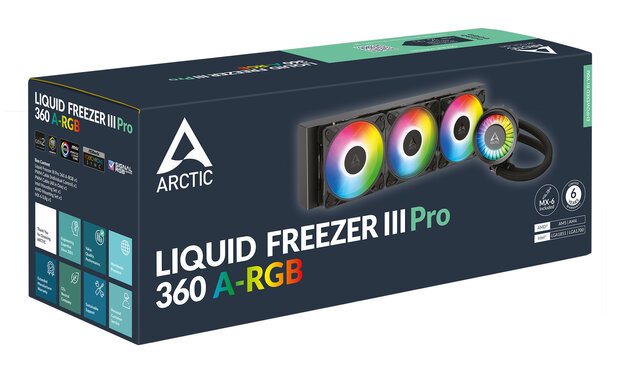 Arctic Liquid Freezer III Pro - 360 A-RGB Waterkoeling