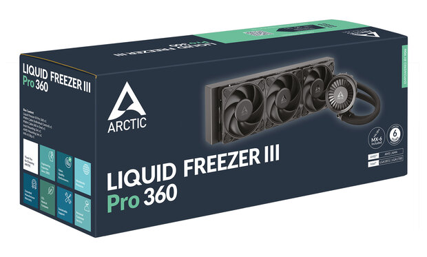 Arctic Liquid Freezer III Pro - 360 Waterkoeling