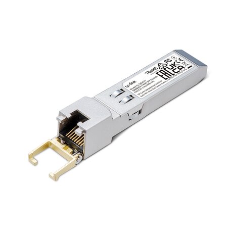 TP-Link Gigabit 1000BASE-T RJ4S FP module.
