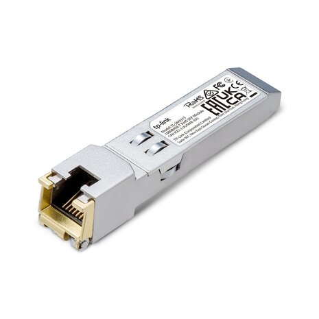 TP-Link Gigabit 1000BASE-T RJ4S FP module.