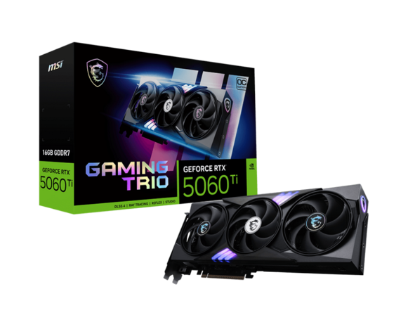 5060Ti MSI RTX GAMING TRIO OC 16GB/3xDP/HDMI