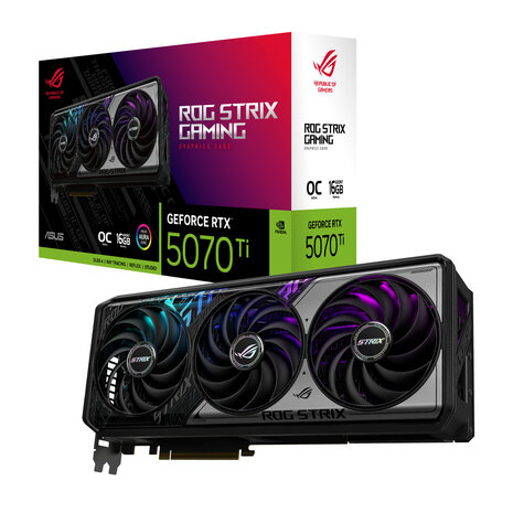 5070Ti ASUS ROG Strix RTX GAMING OC 16GB/3xDP/2xHDMI