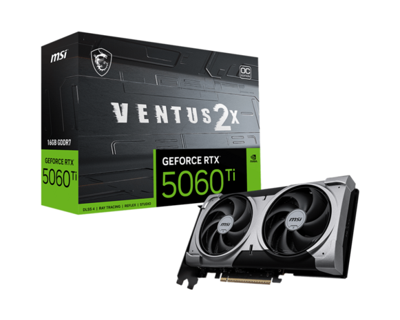 5060Ti MSI RTX VENTUS 2X OC Plus 16GB/3xDP/HDMI