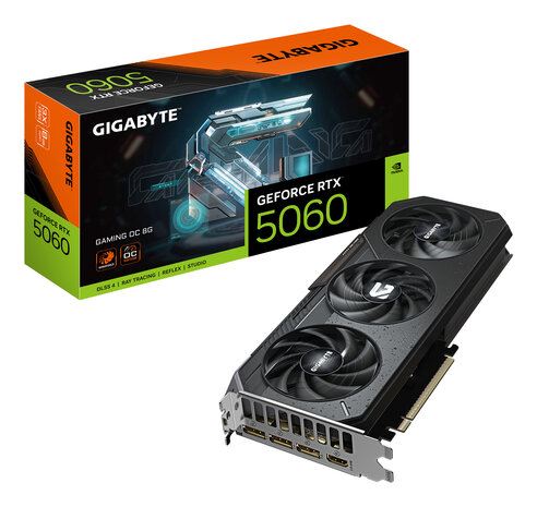 5060 Gigabyte RTX GAMING OC 8GB/3xDP/HDMI
