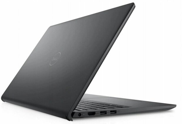 Dell 15,6" i3-12/8GB/512Gb/W11 Carbon zwart(Bruine doos)
