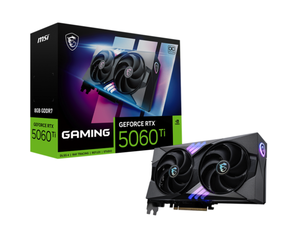 5060 MSI RTX GAMING OC 8GB/3xDP/HDMI