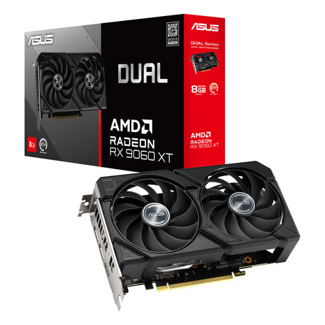 9060XT ASUS DUAL RX OC 8GB/2xDP/1xHDMI
