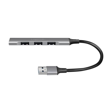 LogiLink 4 Port, USB-A 3.0 passief