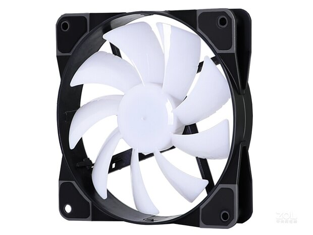 Power Train 120mm RGB PWM - Zwart