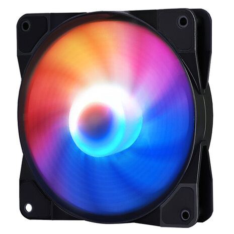 Power Train 120mm RGB PWM - Zwart