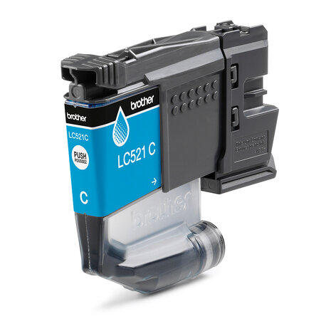 Brother LC-521C Cyaan 500 pagina's (Origineel)