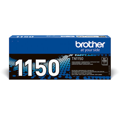 Brother TN-1150 Zwart 1.000 pagina`s (Origineel)