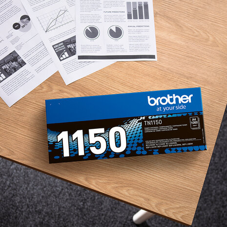 Brother TN-1150 Zwart 1.000 pagina`s (Origineel)