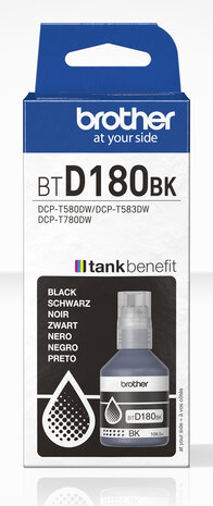 Brother BT-D180BK Inktfles Zwart 7.500 pagina's (Origine