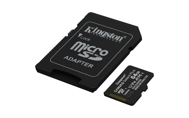 SDXC Card Micro 64GB Kingston UHS-I Canvas Select Plus
