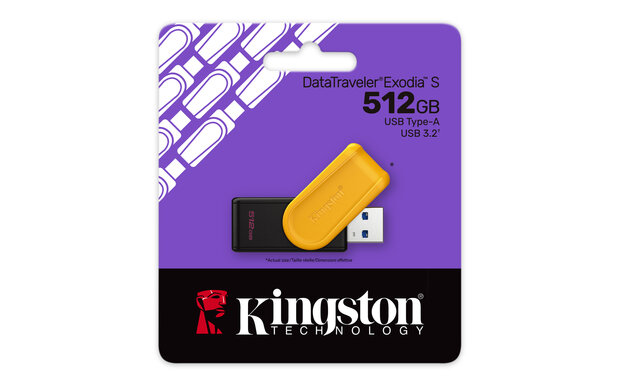 USB 3.2 FD 512GB Kingston DataTraveler Exodia S Gen 1