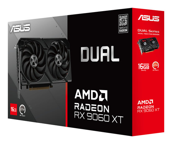9060XT ASUS DUAL RX 16GB/2xDP/1xHDMI