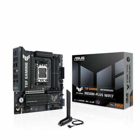 ASUS AM5 B850M-PLUS TUF GAMING WIFI7 - DDR5/3xM.2/DP