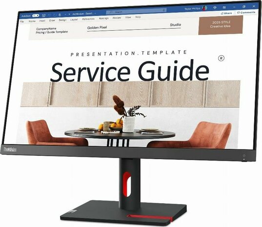 24" Lenovo Lenovo ThinkVision FHD/HDMI/VGA/100Hz/IPS